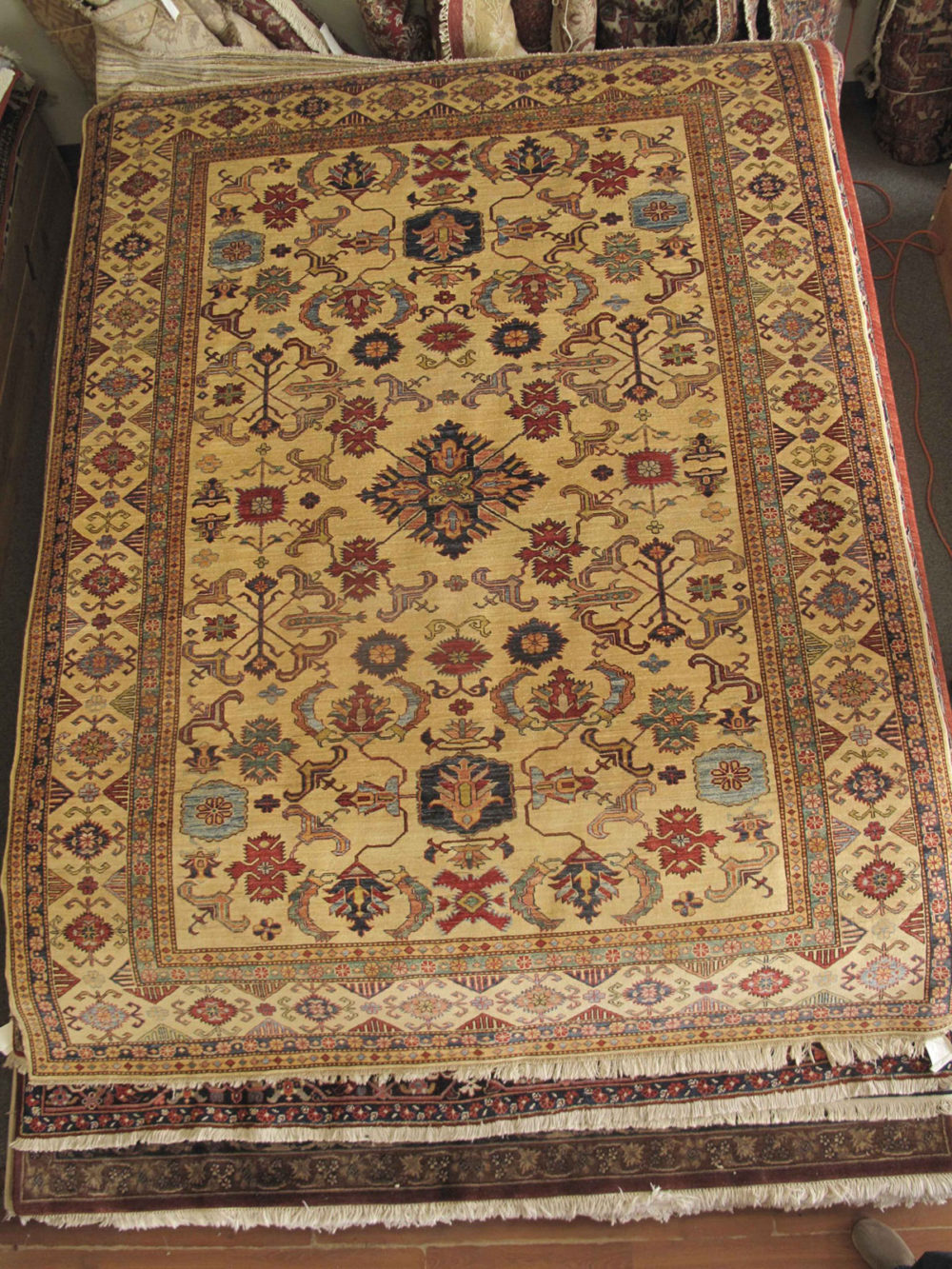 Kazak, Afghan (7' 10'' x 10' 3'')