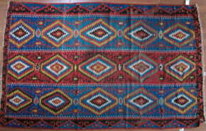 Flat Weave, Caucasian (4' 11" x 10' 5")